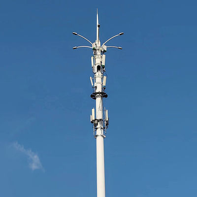 30 m Telekommunikationsstangen für Telekommunikationsstellen mit Winddruckberechnung