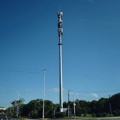 100FT 120FT Telekommunikationsmasten Telekommunikationspfosten aus ASTM A572 GR65 Stahl