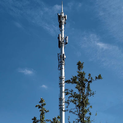 Antennen aus galvanisiertem Stahl mit Plattform