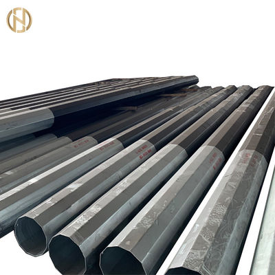 Höhe 10M Galvanised Power Pole galvanisierte Stahlpfosten 330daN 300daN