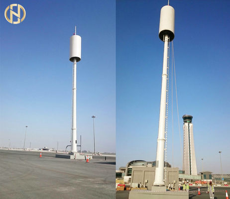 105 FT-Metallpolygon-Monopole Fernsehturm