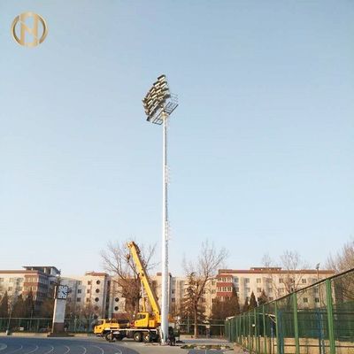 Elektrische anhebende hohe lange Nutzungsdauer Mast-Straßenlaterne-Polen 25M 30M 35M