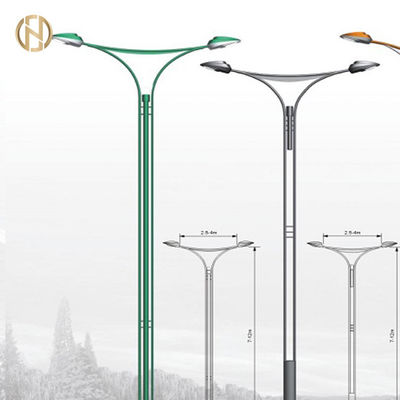 Heiß-Verkauf galvanisiertes dekoratives hohes Mast-Straßenlaterneim Freien Pole