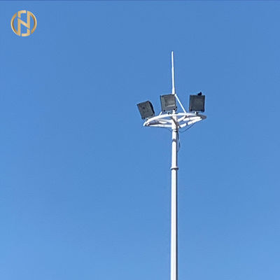 Hohe Mast-Lampe Pole Stahl Q420 Octadecagon 20M 30M 35M 40M