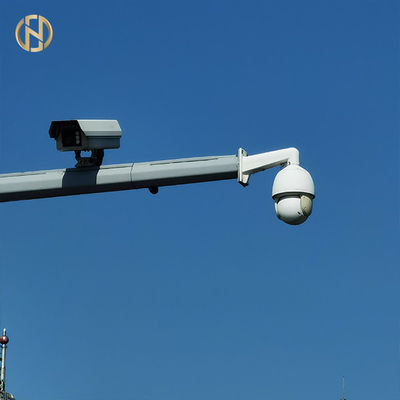 Stahlüberwachungskamera Pole L Art 1m - 30m Arm-Längen-lange Nutzungsdauer
