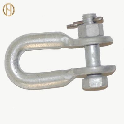 Silberne Farbbolzenanker-Fessel mit Sicherheitsnadel UL-7 zu UL-21