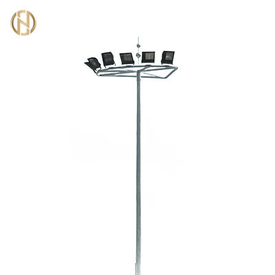 35M Hot Dip Galvanized Hochmast Beleuchtungsstangen mit LED-Leuchten