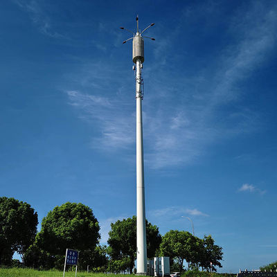 kaufen Customizable Height and Wind Design for Telecommunication Post with Steel Pole Structure Analysis Report online manufacture