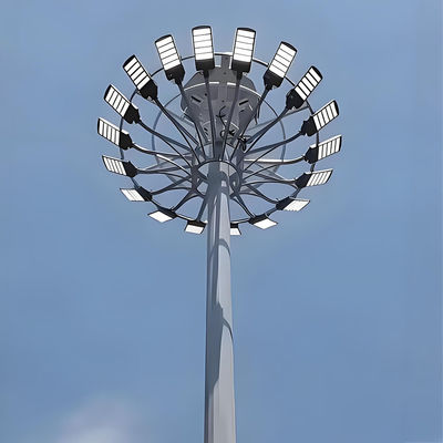 kaufen Feuerverzinkter Hochmast-Stadionbeleuchtungsmast online manufacture