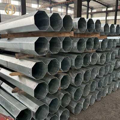 kaufen 6m 8m 9m 12m 15m 20m Hochspannungselektrische Stangen Mittelspannungselektrische Stange Elektrische Stahl-Stromstange Preis online manufacture