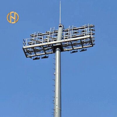 kaufen Hochmastleuchte mit automatischem Hebesystem | 20M 25M 30M 35M Stadion- und Flughafenturmlicht | IP65 feuerverzinkt online manufacture