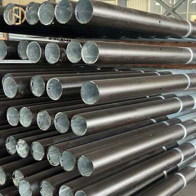 kaufen Customized Q355 Hot Dip Galvanized Swaged Steel Pole 6m 9m 12m Stepped Electrical Utility Pole für Straßenbeleuchtung und Stromübertragung online manufacture