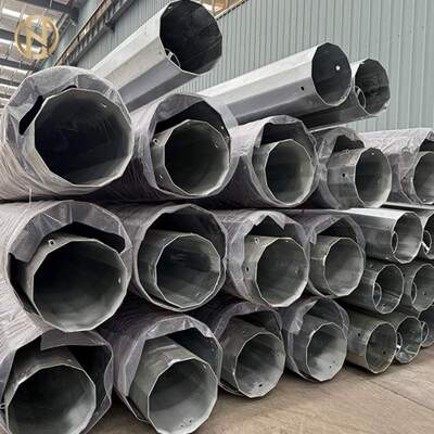 Kaufen 10m-12m 11KV-33KV Hot Dip Galvanized Steel Elektropol          Verlässliche Stromverteilung für Südostasien online manufacture
