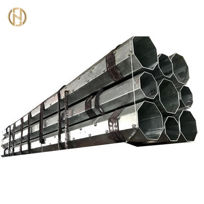kaufen Kundengebundene Fernleitungs-Polen HDG des Metallstrommast-132KV Oberfläche online manufacture