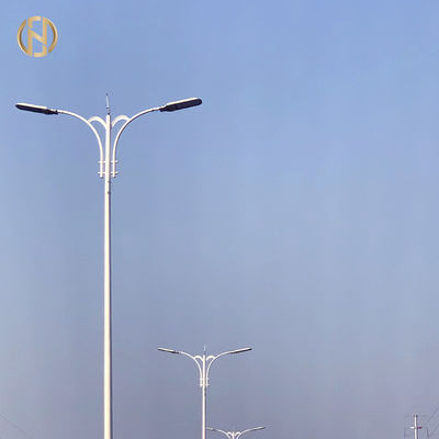 kaufen 3m 6m 8m 12m Boden montiert, kundenspezifisch Hot Dip galvanisiert, achteckig, Außenlampenmast für Straßenbeleuchtung online manufacture