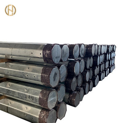 kaufen 8 Seiten- Röhren- Stahl-Stahlstrommast 300daN 3KN Q460 Polen 10.5M 35FT online manufacture