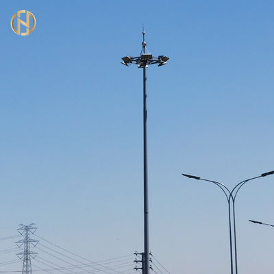 kaufen 80FT 85FT hoher Mast-Turm 90FT hoher Mast-Polen installiert am Stadion online manufacture