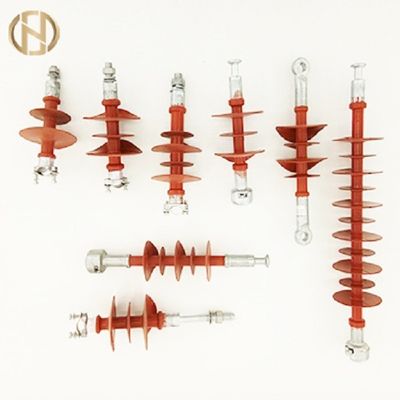 kaufen Rote Farb-Pole-Zusätze, zusammengesetzter Isolator der Suspendierungs-10-500kV online manufacture