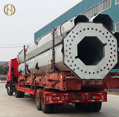 kaufen High quality galvanized telecom poles 2025 online manufacture