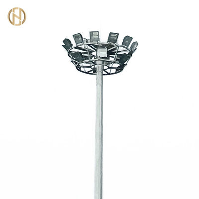 kaufen Stadion galvanisierte hohe Mast Pole für Sportplatz Beleuchtung 25M 28M 36M 40M Höhe online manufacture
