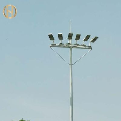 kaufen Polygonale hohe Mast-heller Pole-Deckungs-Verbindung der Straßenlaterne-Q460 online manufacture