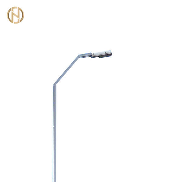 Hot-Dip Galvanized Q235B Straßenlicht Pole mit anpassbarer Farbe