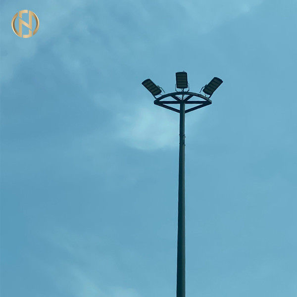 Heißes Bad galvanisierte 20M 25M 30M High Mast Light Pole