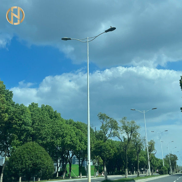 3m 6m 8m 12m kundenspezifisches Hot Dip Galvanized Octagonal Solar Road Light Pole Design