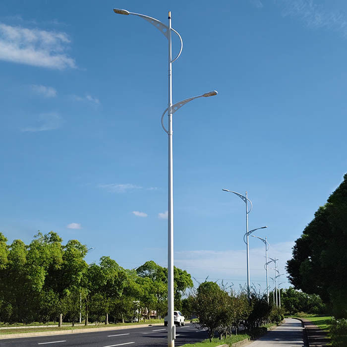 Anpassungsfähige Straßenlichtpfeiler mit heißverzinktem Stahlmaterial für den Außenbereich