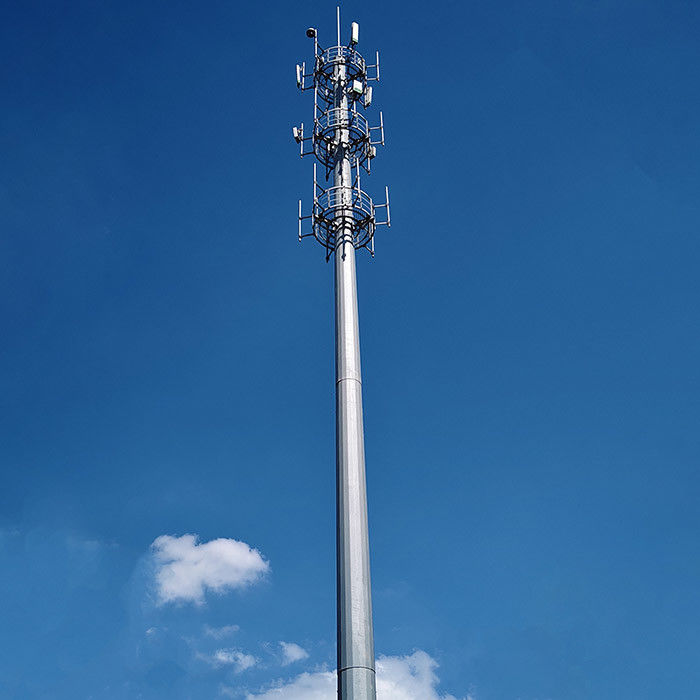15 bis 60 m hohe Telekommunikationspfeiler mit 25 m/s Winddruckberechnung