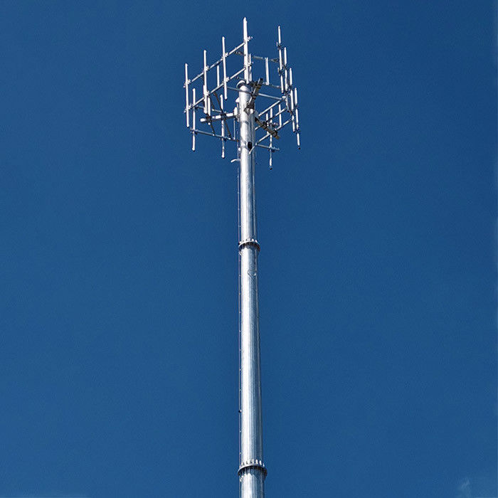 30 m Telekommunikationsstangen mit Antennen