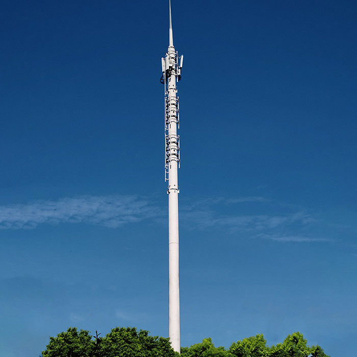 40 m Stahlantennen Monopole mit normalisierter hoher Festigkeit