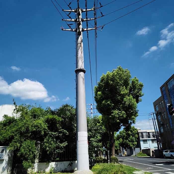 Feuerverzinkter Hochspannungs-Stromleitungsmast für elektrische Ausrüstung