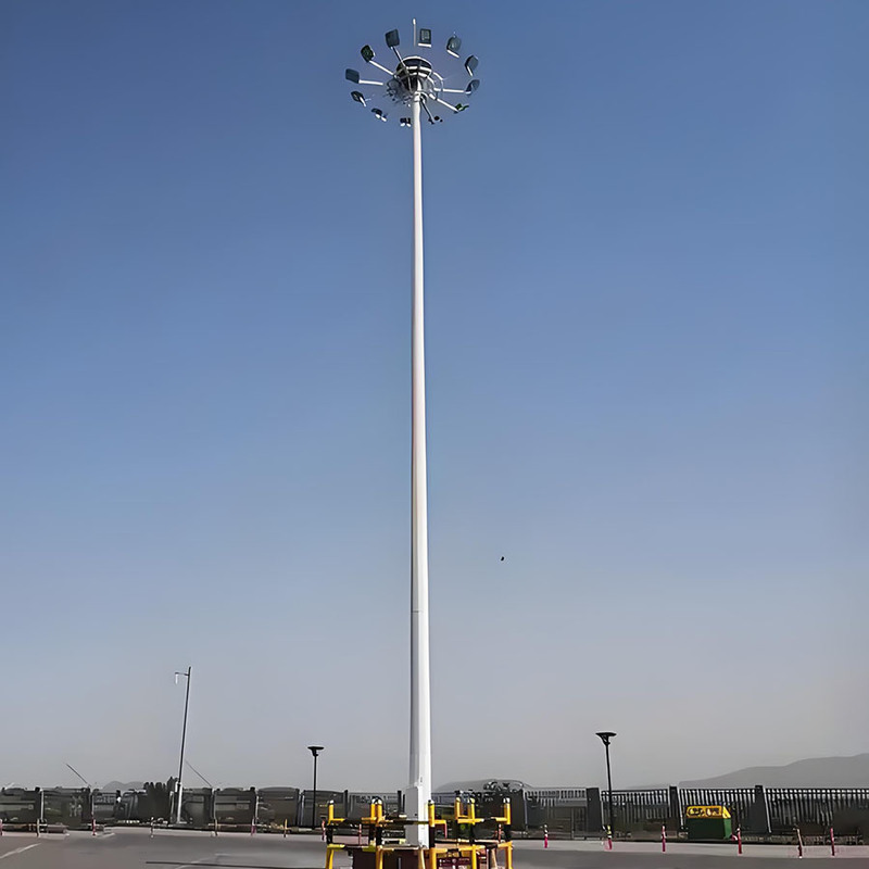 Fabrik-Direktlieferung 25 m 30 m hohe Mast-Licht verstellbare Lampe Pole elektrische Ausrüstung