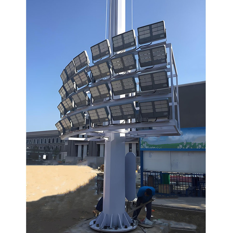 Fabrik-Direktlieferung 25 m 30 m hohe Mast-Licht verstellbare Lampe Pole elektrische Ausrüstung