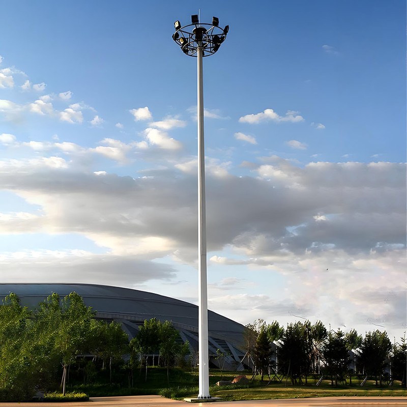 Fabrik-Direktlieferung 25 m 30 m hohe Mast-Licht verstellbare Lampe Pole elektrische Ausrüstung