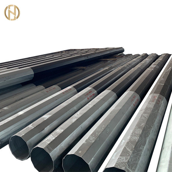 Höhe 10M Galvanised Power Pole galvanisierte Stahlpfosten 330daN 300daN