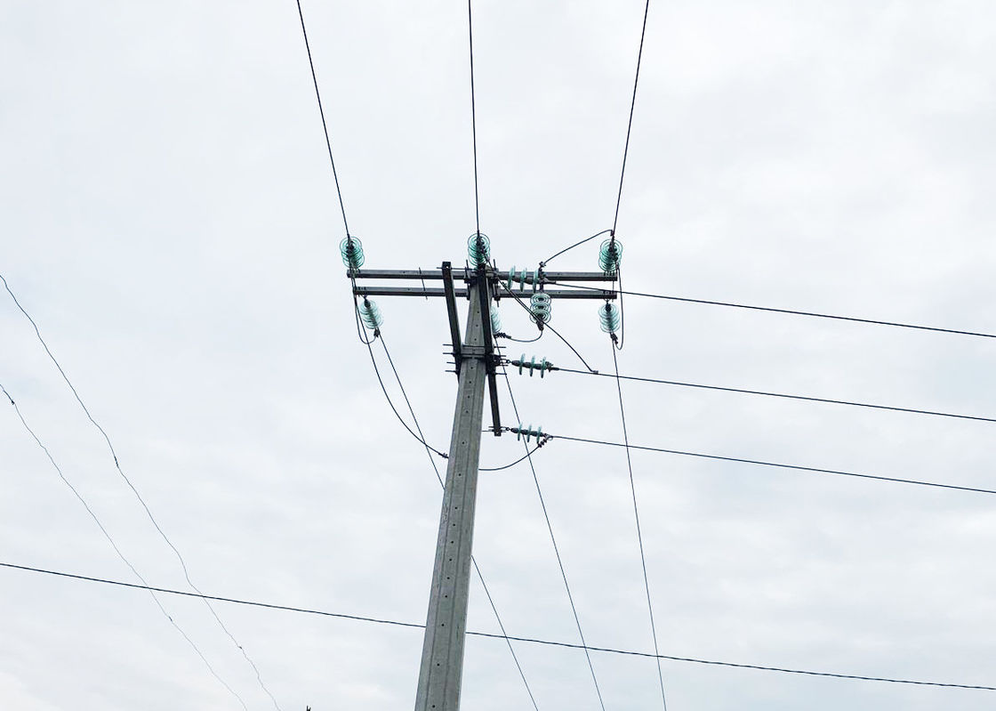 Crossarms-Versammlungen Verteilung 33KV 35KV 10000S für einzelne Pole-Struktur