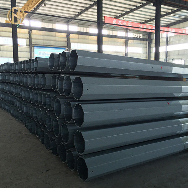 Hohe Qualität galvanisiertes galvanisiertes Metall Pole des Strommast-17m 18m 19m