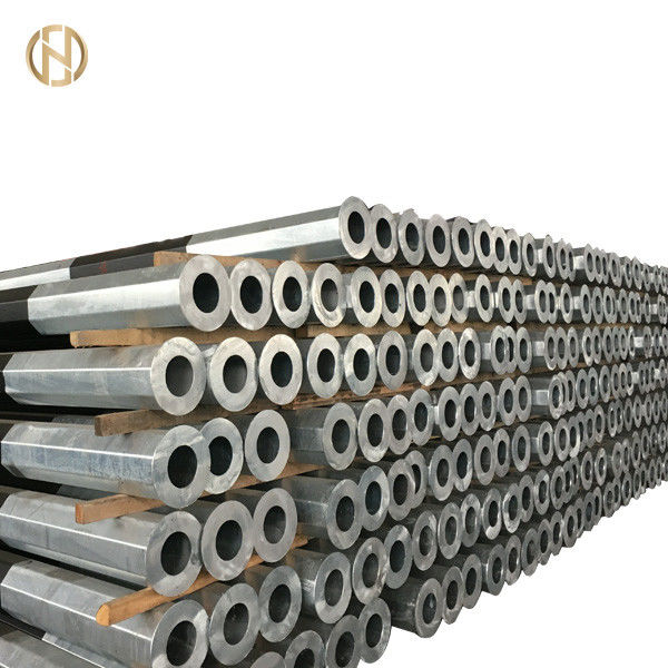 Metallstrommast Electric Power Pole 500daN 10.5M des 35FT 5KN Sicherheitsfaktor-2,0