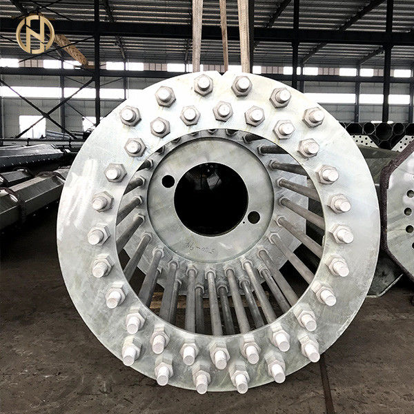 Hoher Mast galvanisierter heller Pole 30M 35M mit elektrischem anhebendem System
