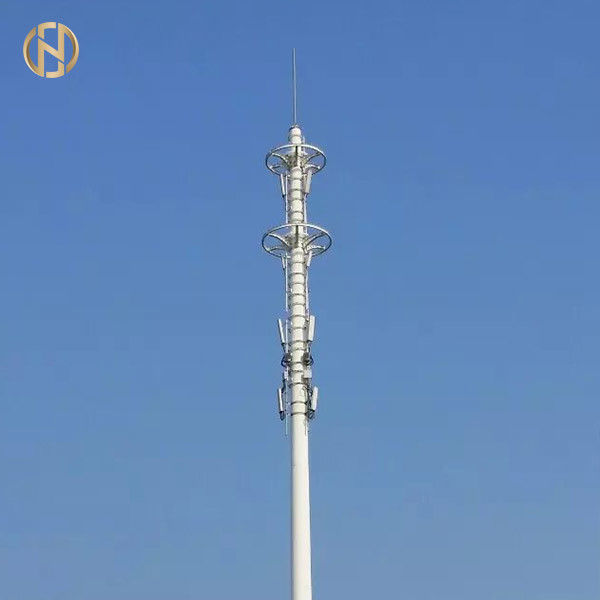 30M 35M Telecommunication Post Palme-Monopole Freileitungsmast