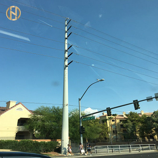 Polygonale Doppelt-Klammern 10M Street Road Light Pole
