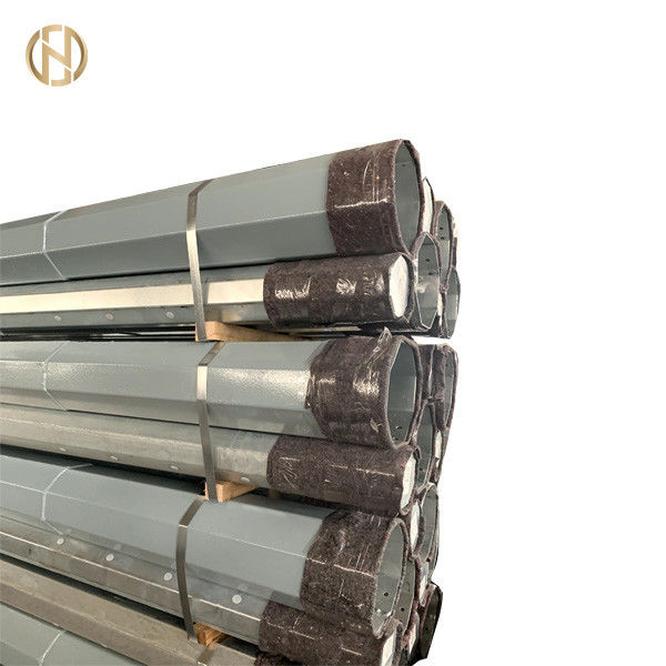 hohe Haltbarkeit 11m 13m 15m Metallelektrische Polen mit Bescheinigung ISO 9001
