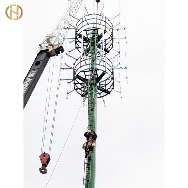 Gleitverbindung galvanisierter Telekommunikations-Posten-Monopole Telekommunikations-Turm 30M 36M