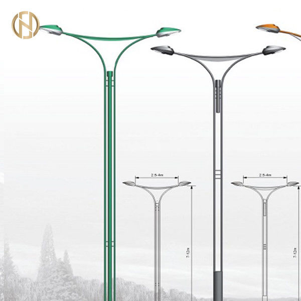 Heiß-Verkauf galvanisiertes dekoratives hohes Mast-Straßenlaterneim Freien Pole