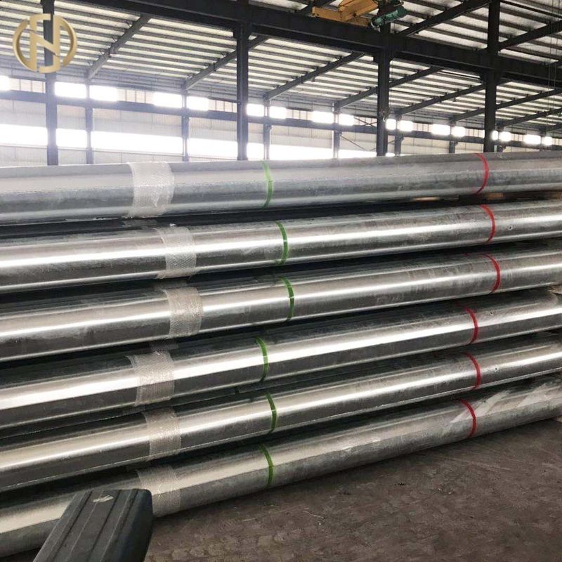 Höhen-Metallstrommast Polen der elektrischen Leistung der Stärke-4mm 10.5m
