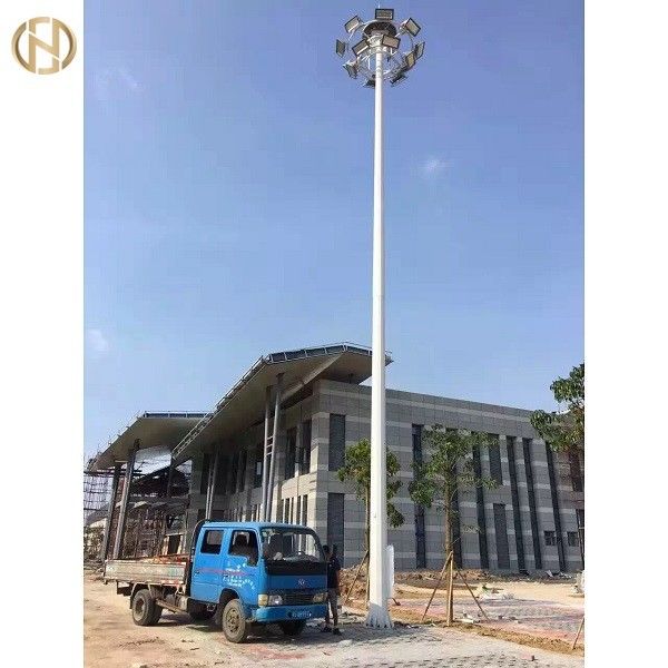 25M High Mast Pole mit Flutlicht 400W 800W LED