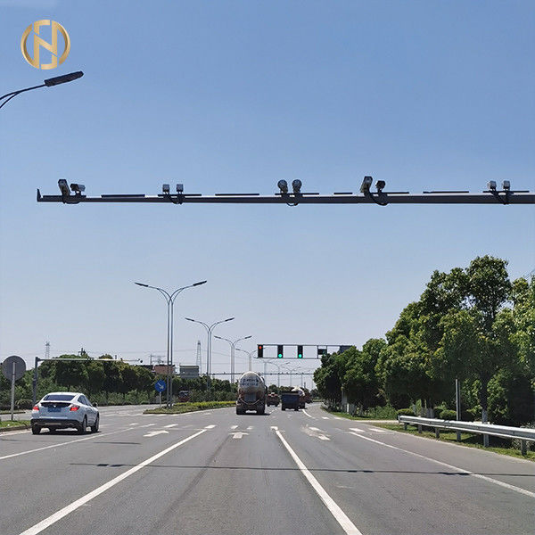 Straßen-Straßen-Überwachungskamera, die den Pole kundengebundenen Service verfügbar anbringt
