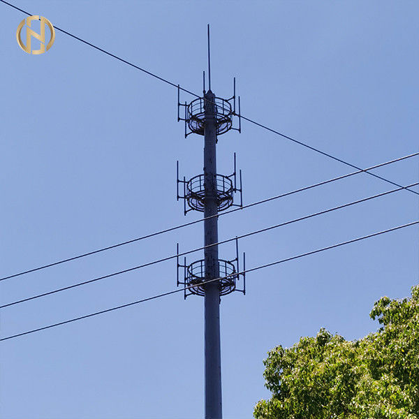 Gleitverbindung galvanisierter Telekommunikations-Posten-Monopole Telekommunikations-Turm 30M 36M